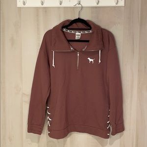 COPY - PINK Victoria’s Secret 1/2 zip Sweatshirt